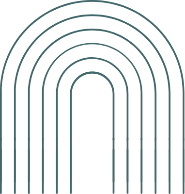 lines in an arched shape
